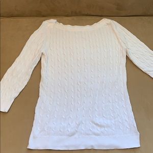 Gap lightweight cable knit sweater